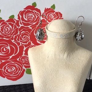 ❤️SOLD Brighton French Wire Earrings Glimmer Twist with (interchangeable beads)